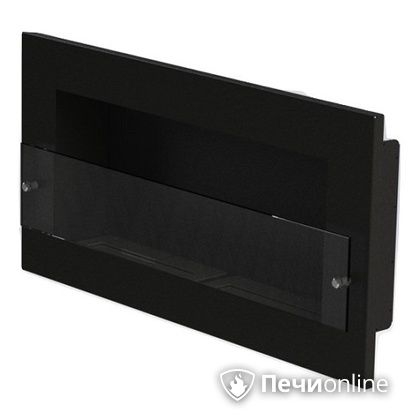Биокамин ЭкоЛайф Window II Glass black burgundy, встраиваемый в Туле